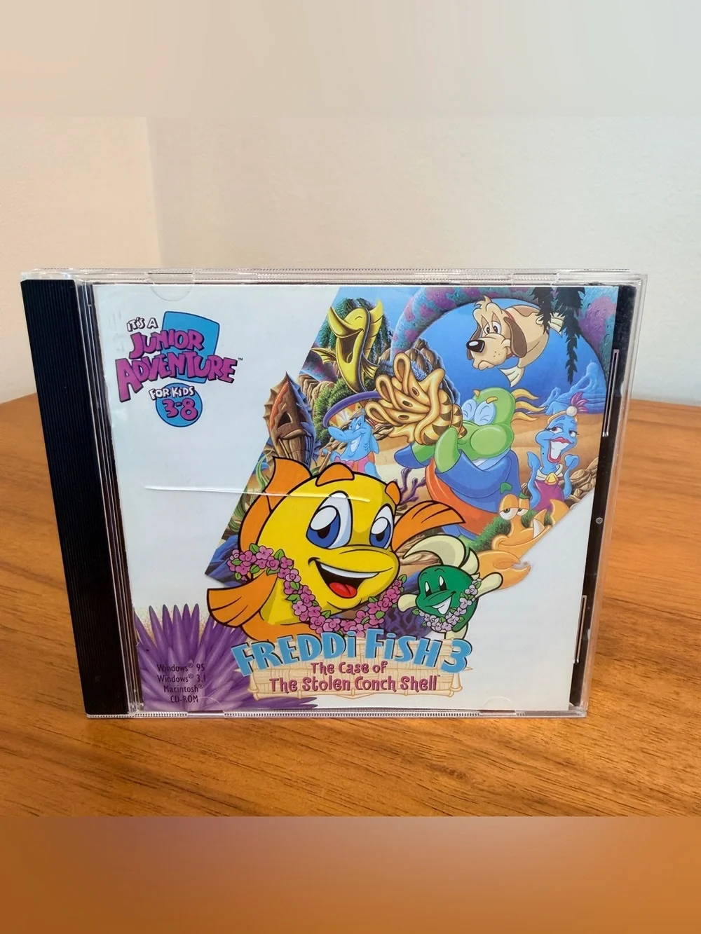 Vintage PC CD-ROM Game Lot (6) Freddi Fish, Putt-Putt, Dexter’s Lab Tested Work